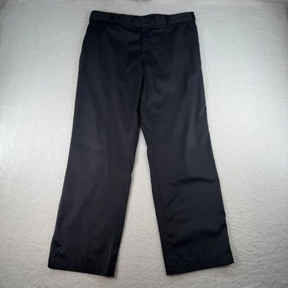 Nike Golf Dri-Fit Golf Pants Mens 34x30 fits 36x30 Black Active Golfing